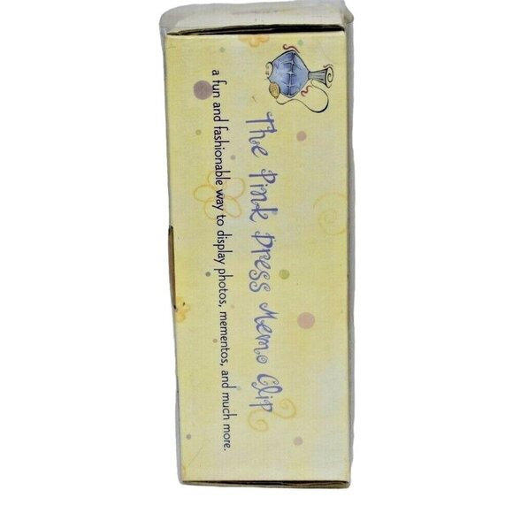 New View Gifts The Pink Dress Memo Photo Clip New - Picture 4 of 6